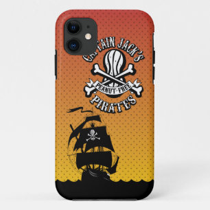 Capa Para iPhone Da Case-Mate Caso do iPhone 5 de Amendoim-Livre Pirata do