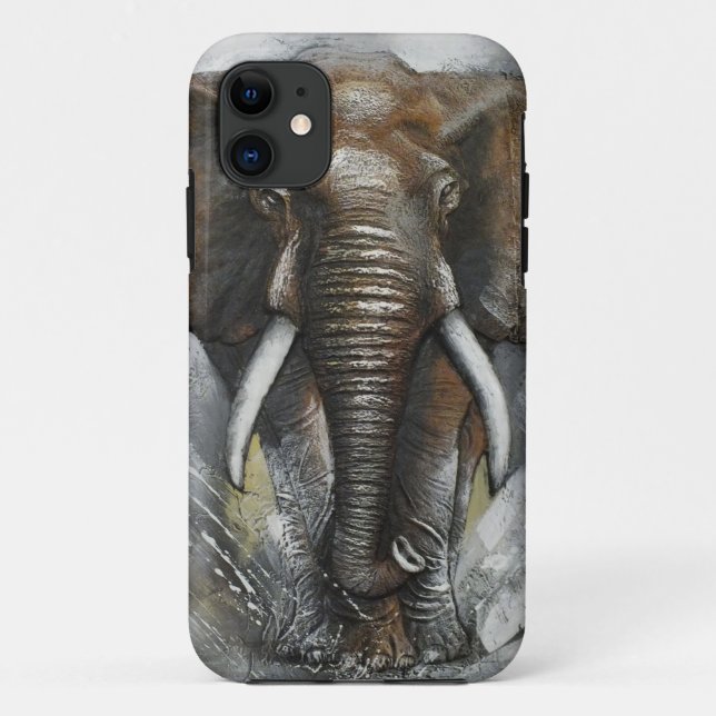 Capa Para iPhone Da Case-Mate Caso do iPhone 5 de carregamento de elefante (Verso)