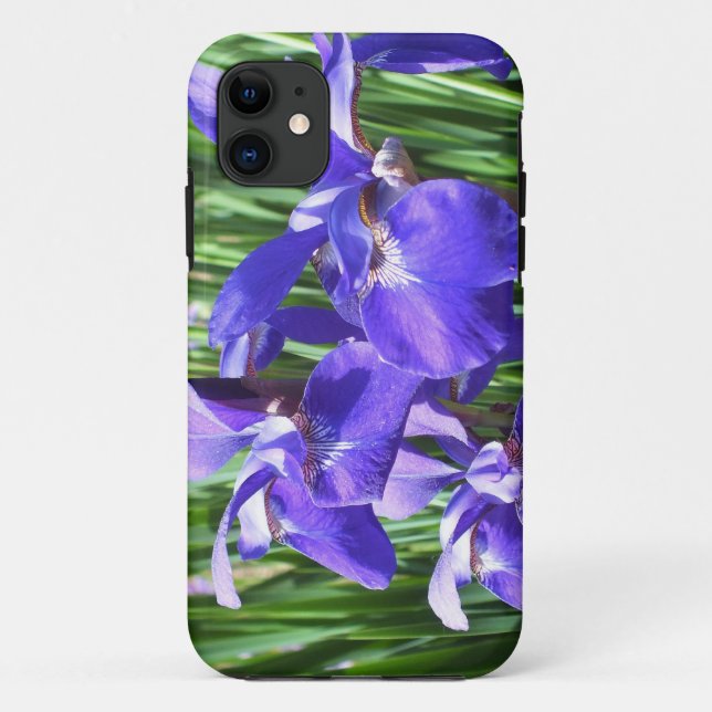 Capa Para iPhone Da Case-Mate Caso do iPhone 5 de Irrises Roxos (Verso)
