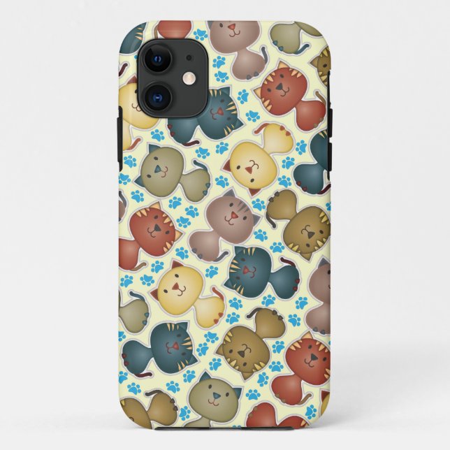 Capa Para iPhone Da Case-Mate Caso do iPhone 5 de Kats do gatinho (Verso)