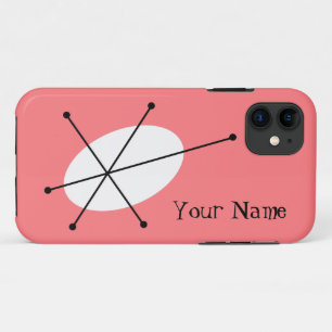 Capa Para iPhone Da Case-Mate Caso do iPhone 5 do Dazzle Pink 'Your Name'