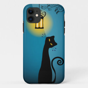Capa Para iPhone Da Case-Mate Caso do iPhone 5 do gato preto