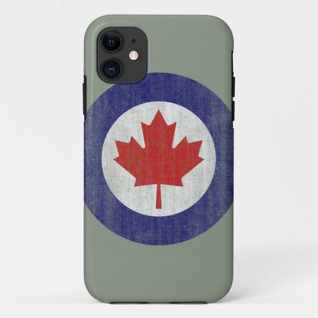 Capa Para iPhone Da Case-Mate Caso do iphone 5 do roundel de Canadá (Verso)