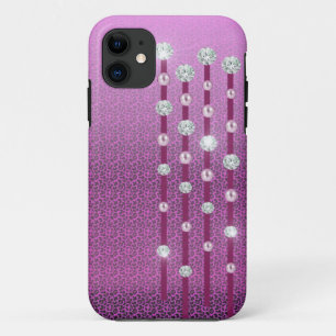Capa Para iPhone Da Case-Mate Caso do iphone 5 dos diamantes e das pérolas