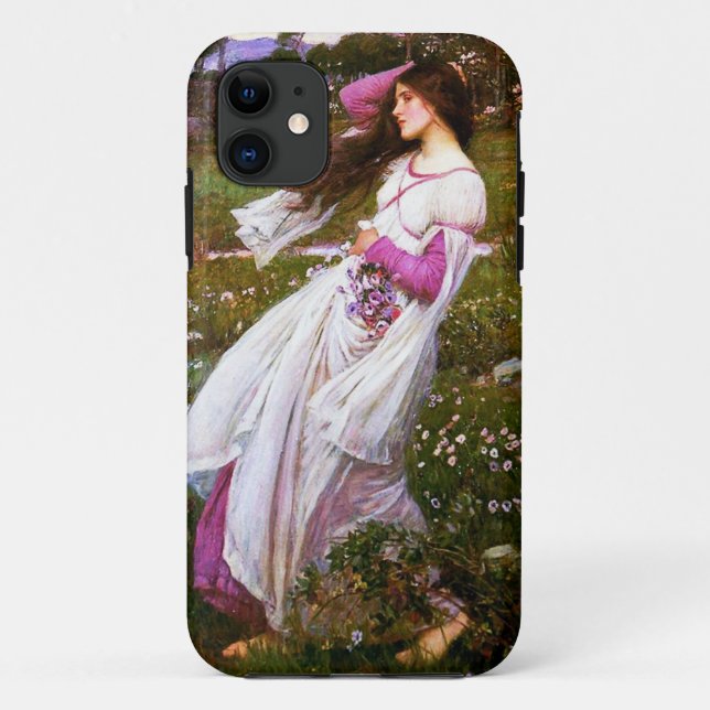 Capa Para iPhone Da Case-Mate Caso do iPhone 5 dos Windflowers do Waterhouse (Verso)