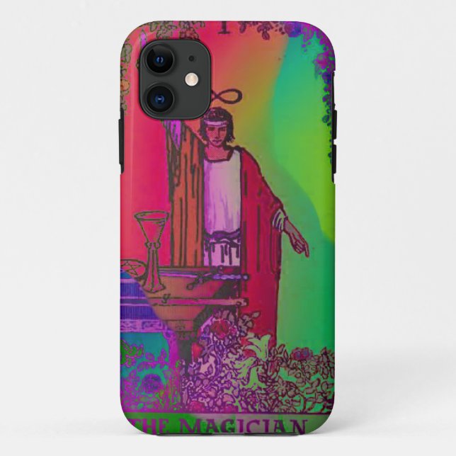 Capa Para iPhone Da Case-Mate caso do iPhone 5 o mágico Tarot psicadélico (Verso)