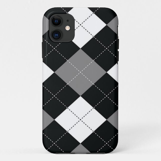 Capa Para iPhone Da Case-Mate caso do iPhone 5 - quadrados de Argyle - filme (Verso)