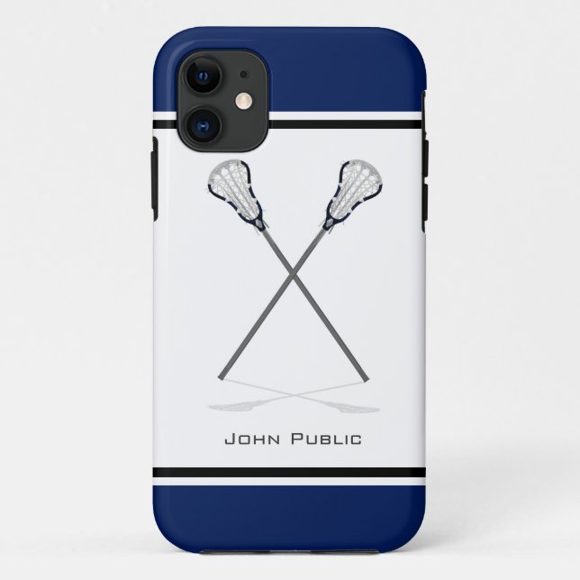 Capa Para iPhone Da Case-Mate Caso do Personal Lacrosse iPhone 5/5S (Verso)