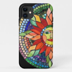 Capa Para iPhone Da Case-Mate Caso do telemóvel de Sun do mosaico