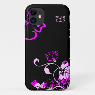 Capa Para iPhone Da Case-Mate Caso floral do iPhone 5 da borboleta