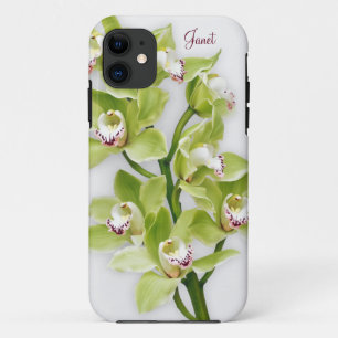 Capa Para iPhone Da Case-Mate Caso Floral iPhone 5 da Orquídea Címbidica Verde