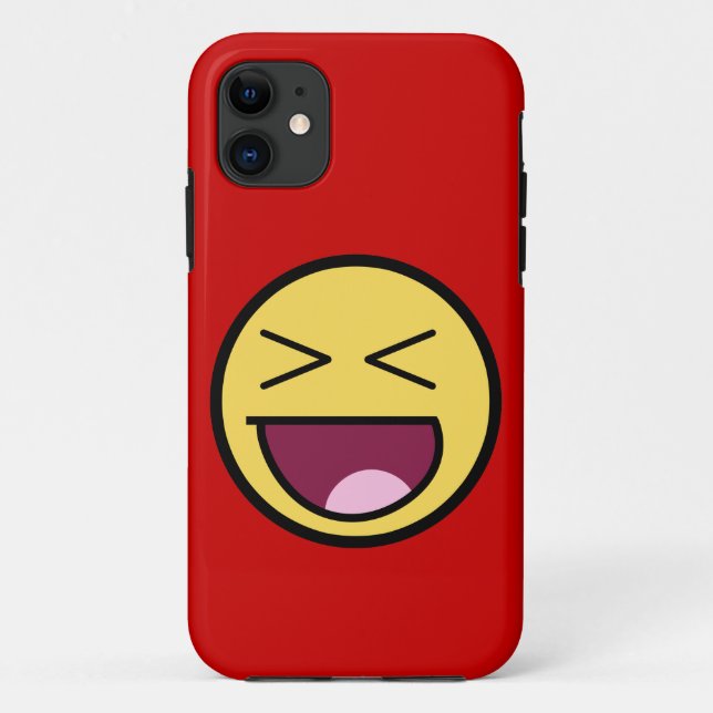 Capa Para iPhone Da Case-Mate Caso impressionante feliz do iPhone 5 da cara (Verso)