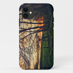 Capa Para iPhone Da Case-Mate Caso inglês do iPhone 5 de HDR do por do sol do
