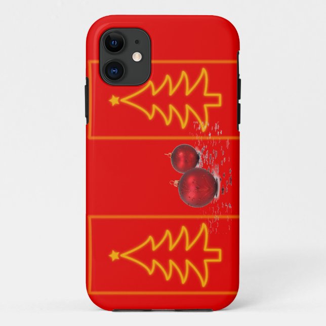 Capa Para iPhone Da Case-Mate Caso iPhone5 da Árvore de Natal (Verso)