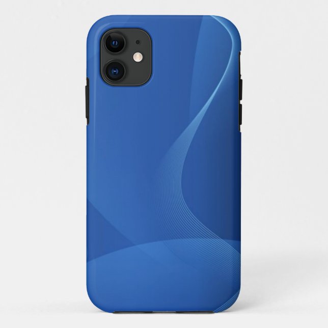 Capa Para iPhone Da Case-Mate Caso iPhone5 de Ondas Azuis (Verso)