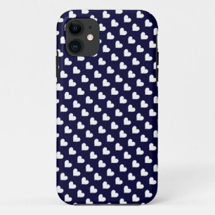 Capa Para iPhone Da Case-Mate Caso iPhone 5 Padrão de Coração Azul e Branco d