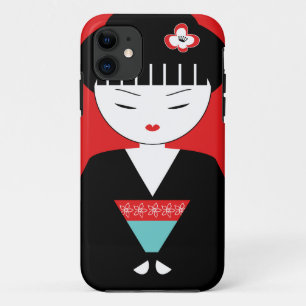 Capa Para iPhone Da Case-Mate Caso japonês bonito do iPhone 5/5S da menina de