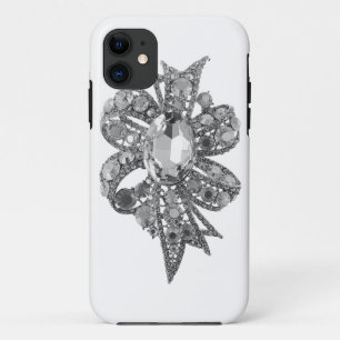 Capa Para iPhone Da Case-Mate Caso Jeweled & do cristal de rocha do falso de