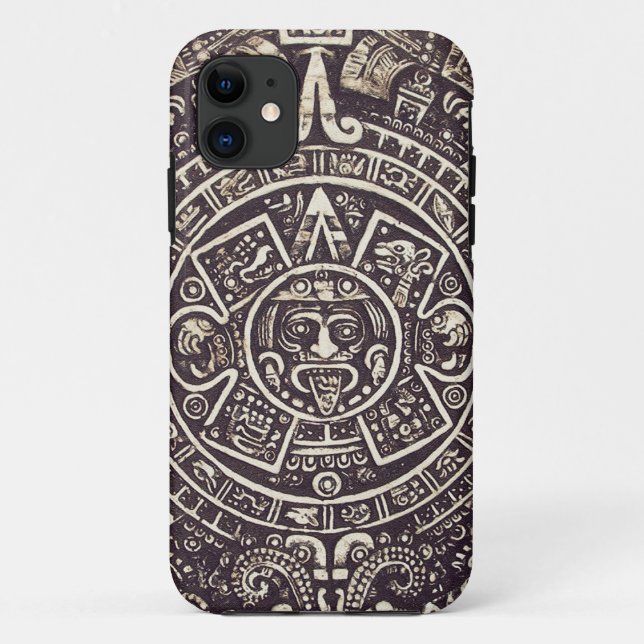 Capa Para iPhone Da Case-Mate Caso maia da arte iPhone5 do calendário (Verso)