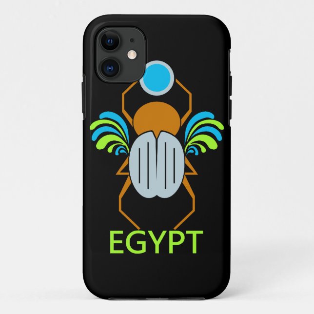 Capa Para iPhone Da Case-Mate Caso-mate do Egito Scarab iPhone 5 Personalizado (Verso)