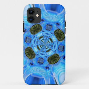Capa Para iPhone Da Case-Mate Caso Pizap Blue Orchids iPhone 5