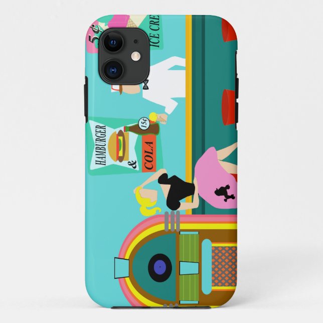 Capa Para iPhone Da Case-Mate Caso Retro Soda Fountain iPhone 5/5S (Verso)