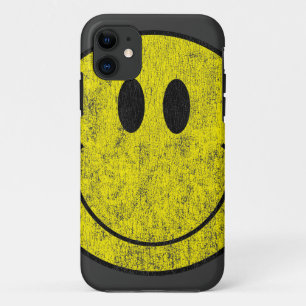 Capa Para iPhone Da Case-Mate Caso Smily do iPhone 5 da cara do vintage