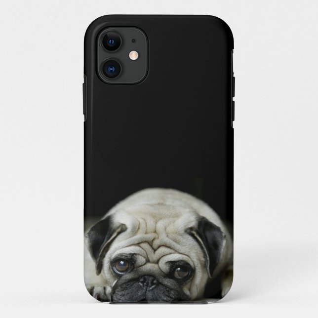 Capa Para iPhone Da Case-Mate caso triste do iphone 5 do pug (Verso)