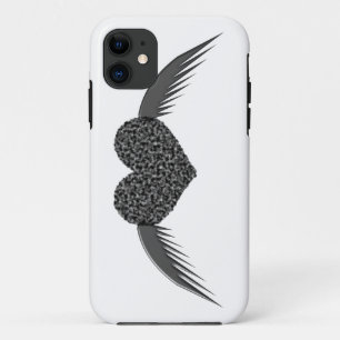 Capa Para iPhone Da Case-Mate Caso voado gótico do iPhone 5 do coração do amo
