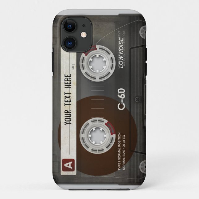 Capa Para iPhone Da Case-Mate Cassete de áudio compacto retrô| Melhores presente (Verso)