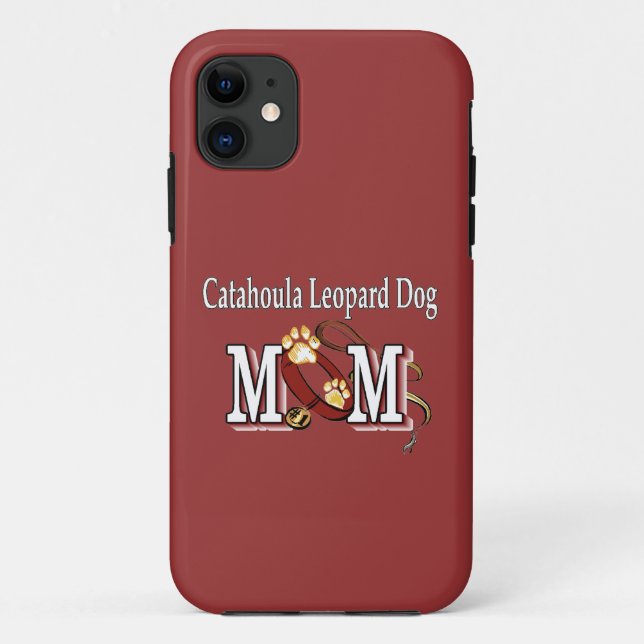 Capa Para iPhone Da Case-Mate Catahoula Leopard Dog MOM (Verso)