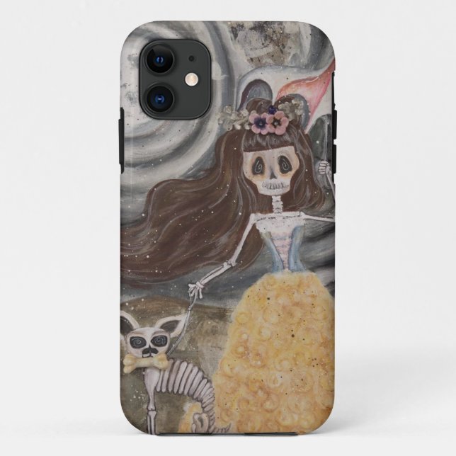 Capa Para iPhone Da Case-Mate Catrina de la Noche (Verso)