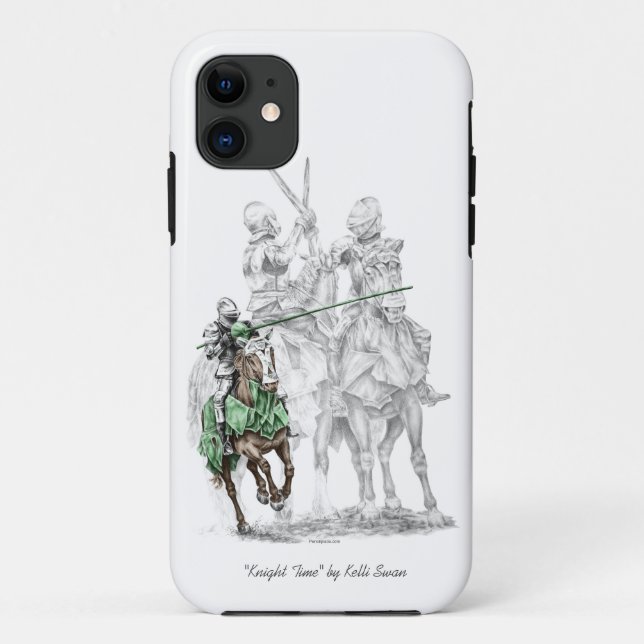 Capa Para iPhone Da Case-Mate Cavaleiros do Renascimento Medieval (Verso)