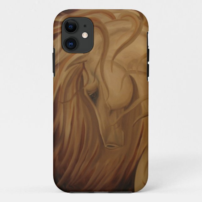 Capa Para iPhone Da Case-Mate Cavalo clássico Windblown (Verso)