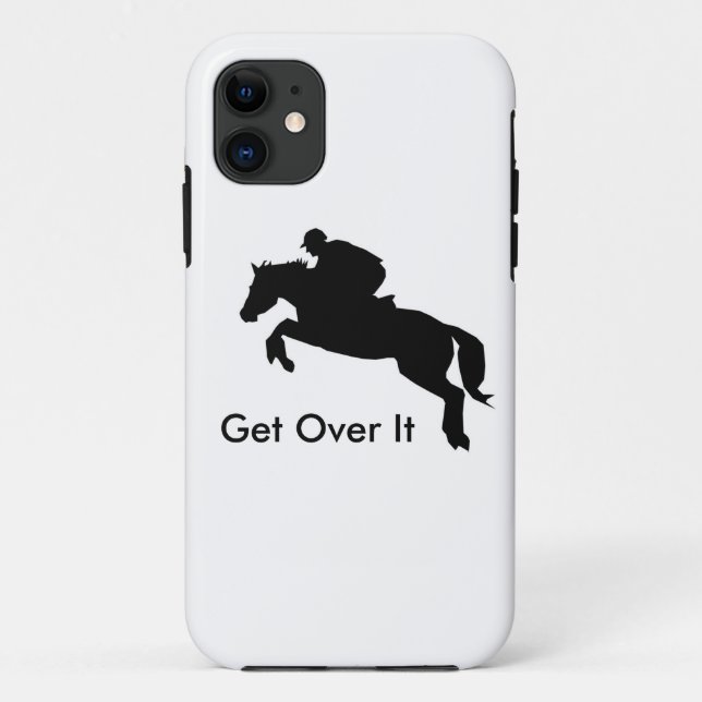 Capa Para iPhone Da Case-Mate Cavalo Eventing através dos campos (Verso)