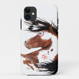 Capa Para iPhone Da Case-Mate Cavalo majestoso da pintura do Pinto pelo caso da
