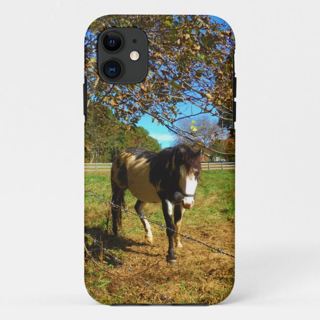 Capa Para iPhone Da Case-Mate Cavalo Pintado, (Verso)