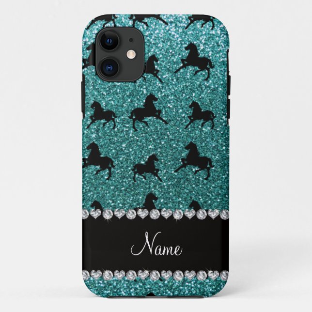 Capa Para iPhone Da Case-Mate Cavalos conhecidos personalizados do brilho de (Verso)