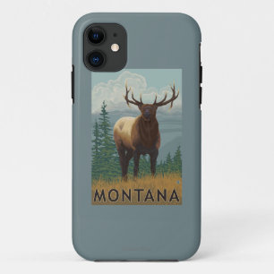 Capa Para iPhone Da Case-Mate Cena de MontanaElk