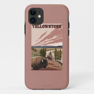 Capa Para iPhone Da Case-Mate Cena de YellowstoneBison