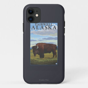 Capa Para iPhone Da Case-Mate Cena do bisonte - Fairwell, Alaska