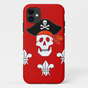 CAPA PARA iPhone DA Case-Mate CÉU DE JOLLY ROGER, CHAPÉU E TRÊS MENTIRAS