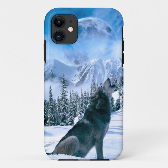 Capa Para iPhone Da Case-Mate Chamada de lobo (Verso)