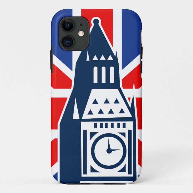 Capa Para iPhone Da Case-Mate Chamada de Londres (Verso)
