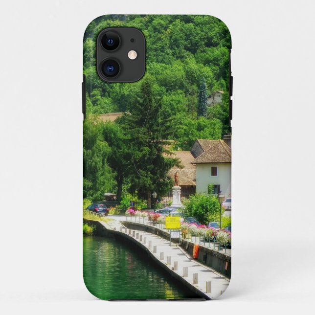 Capa Para iPhone Da Case-Mate Chanaz aldeia França rio (Verso)