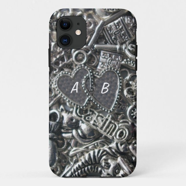 Capa Para iPhone Da Case-Mate Charmes cardíacos (Verso)