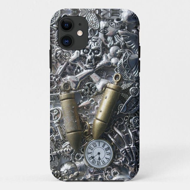 Capa Para iPhone Da Case-Mate Charms Steampunk (Verso)