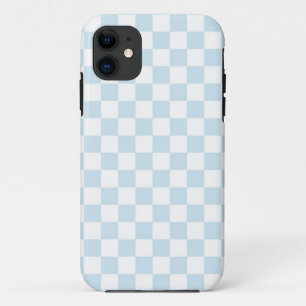 Capa Para iPhone Da Case-Mate Checkerboard azul e branco da pasta