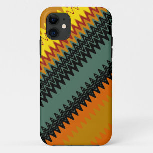Capa Para iPhone Da Case-Mate Chevron Retro Zigzag Stripes Art Design
