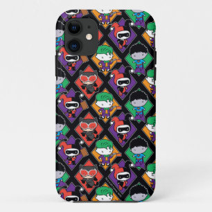 Capa Para iPhone Da Case-Mate Chibi Justice League Villain Pattern